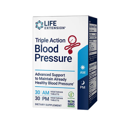 Life Extension Triple Action Blood Pressure 60 Vegetarian Tablets