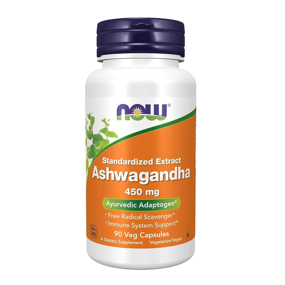 Standardized Extract Ashwagandha 450MG By NOW Foods