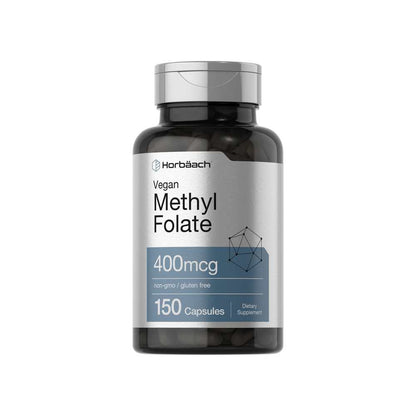 Horbäach Methyl Folate 400mcg | 150 Capsules