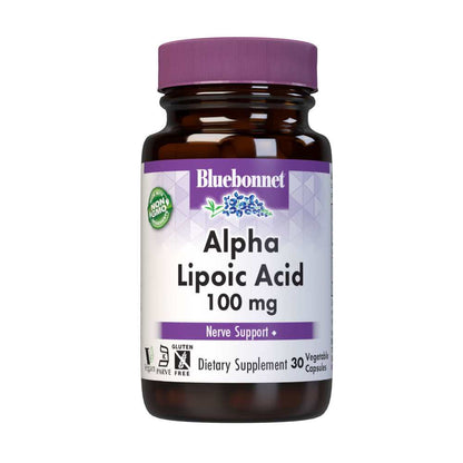 Bluebonnet Nutrition Alpha Lipoic Acid 100 Mg 30 Caps