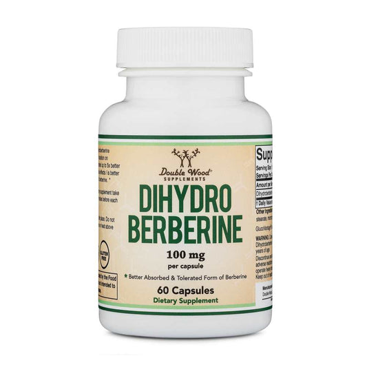 Double Wood Dihydro Berberine – Advanced Cardiovascular Support 60 Caps