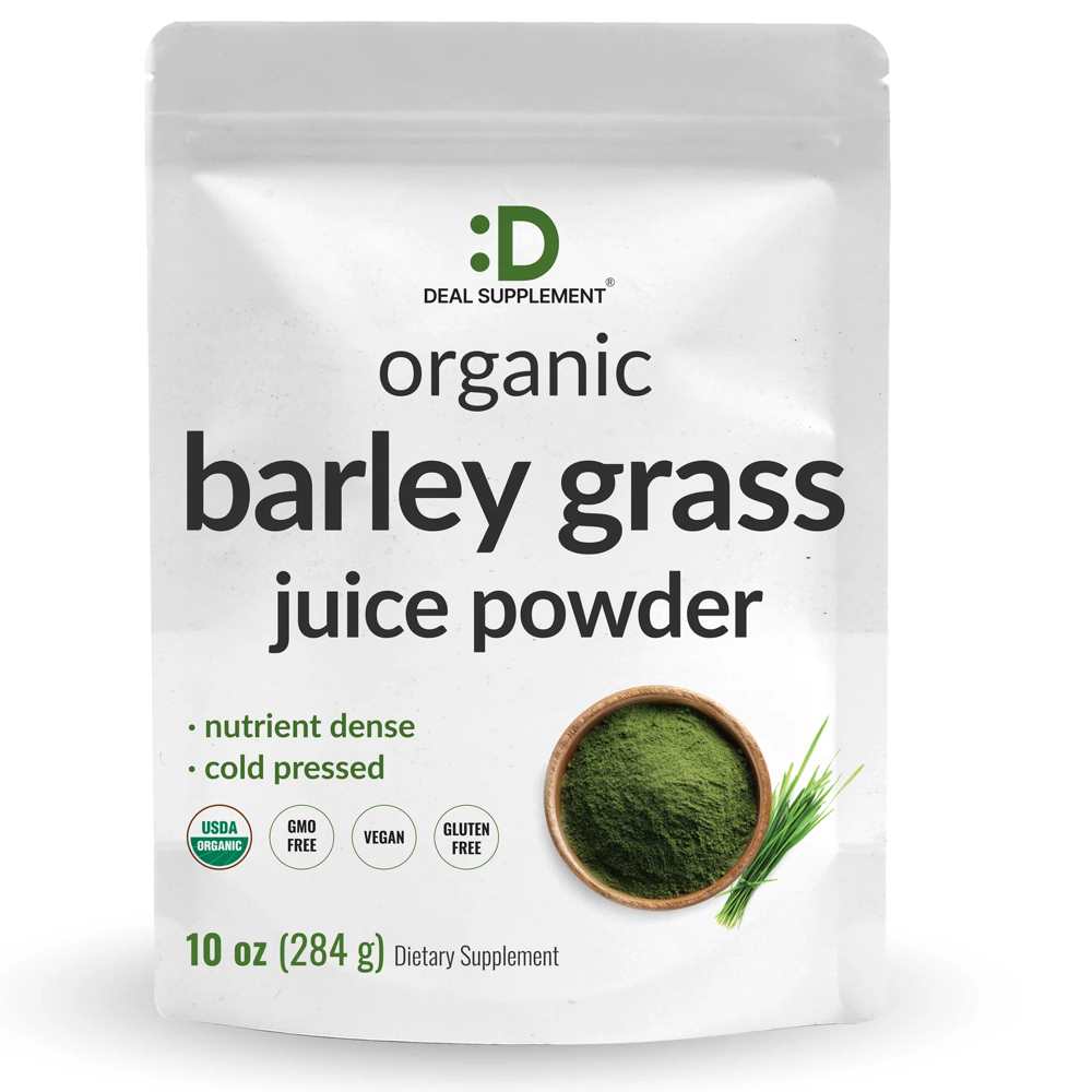 Deal Supplement  Organic Barley Grass Juice Powder, 10oz