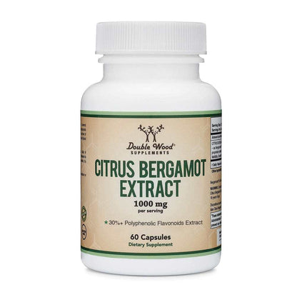 Double Wood Citrus Bergamot Extract 1000mg – 60 Capsules