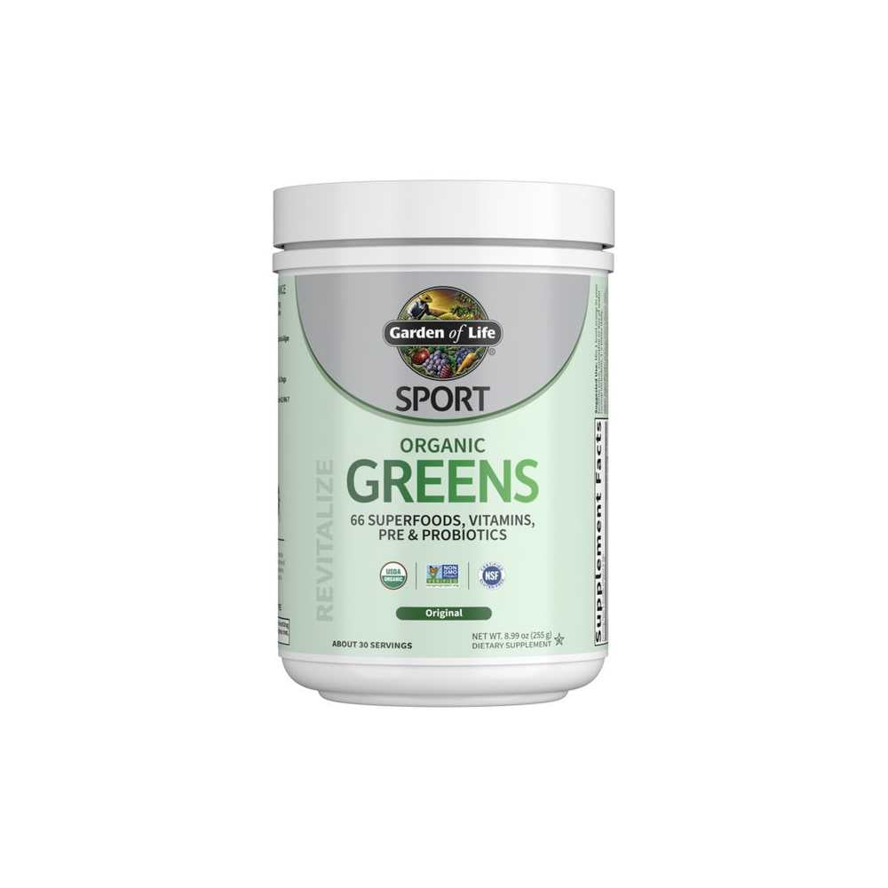 Garden of Life Sport Organic Greens Powder - Original 255g