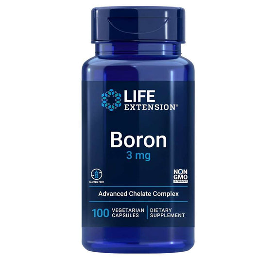 Life Extension Boron 3 Mg Advanced Chelate Complex – Non-Gmo, 100 Vegetarian Capsules