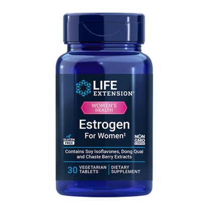 Life Extension Estrogen for Women – 30 Vegetarian Tablets