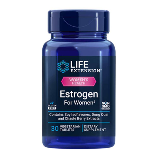Life Extension Estrogen for Women – 30 Vegetarian Tablets