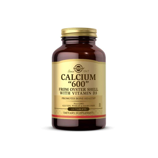 Solgar Calcium “600” (from Oyster Shell with Vitamin D3) 120 Tablets