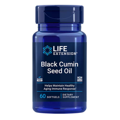 Life Extension Black Cumin Seed Oil – 60 Softgels