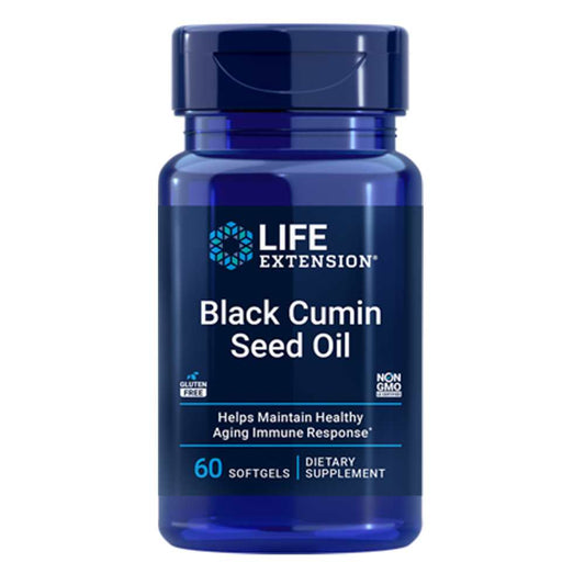 Life Extension Black Cumin Seed Oil – 60 Softgels