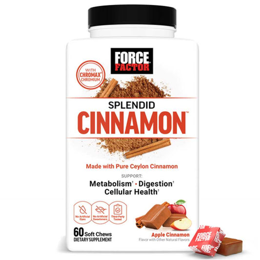 Force Factor Splendid Cinnamon – 60 Soft Chews