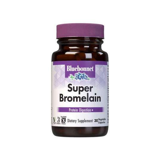 Bluebonnet Nutrition Super Bromelain 500 Mg Digestive Enzyme 30 Caps