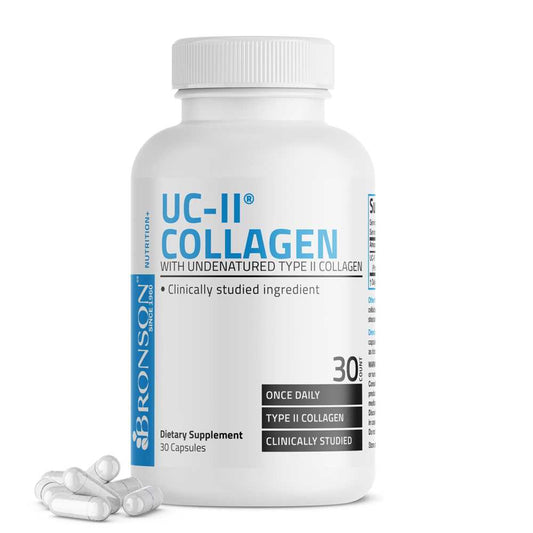 Bronson Uc-Ii® Type Ii Collagen – 30 Capsules | Clinically Studied for Joint Support
