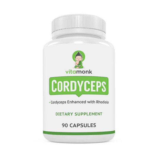 Cordyceps Enhanced With Rhodiola By Vitamonk