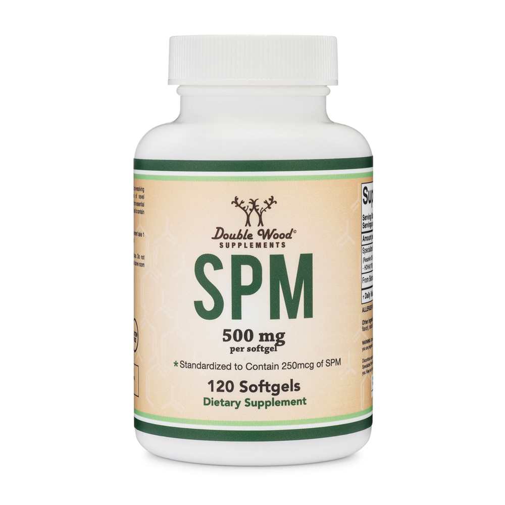 Double Wood Spm – 500mg 120 Softgels