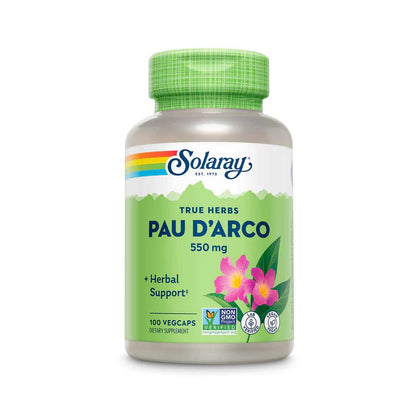 Solaray Pau D'arco 550mg 100 Caps