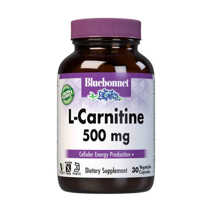 Bluebonnet Nutrition L-Carnitine 500 Mg 30 Caps