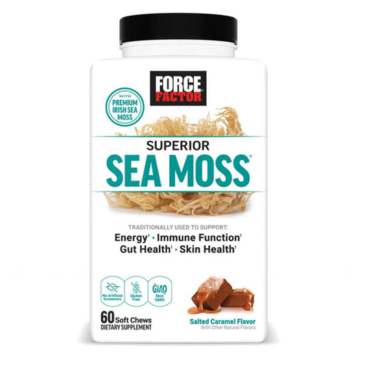 Force Factor Superior Sea Moss – 60 Soft Chews