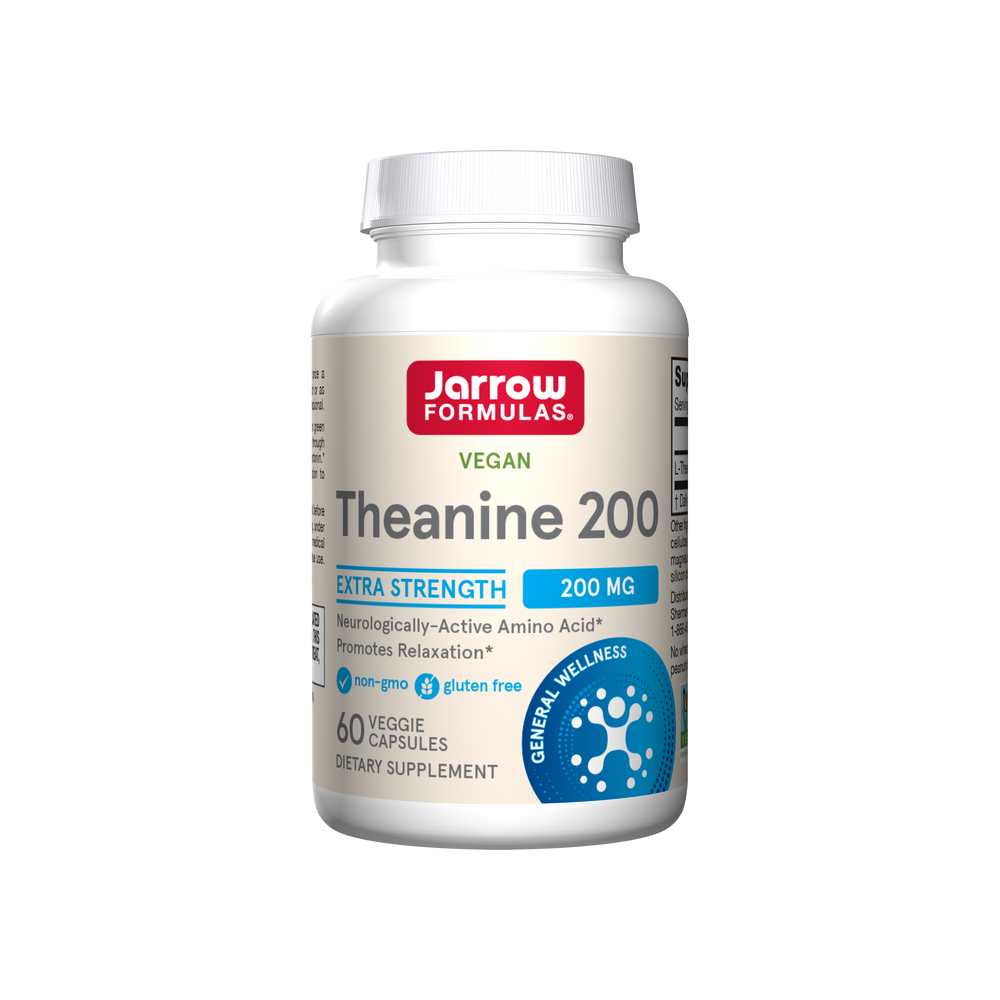 Jarrow Formulas Theanine 200 - 200mg 60 Caps