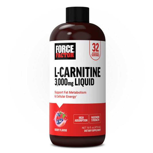 Force Factor L-Carnitine Liquid – 473ml (32 Servings)