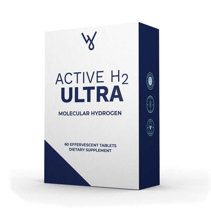 Active H2 Ultra by Water and Wellness – Molecular Hydrogen Tablets | 30 Count | Effervescent Antioxidant Support