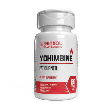 Biaxol Supplements Yohimbine Fat Burner 60 Caps