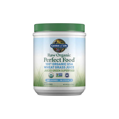 Garden of Life Raw Organic Perfect Food Wheat Grass Juice Powder 240g