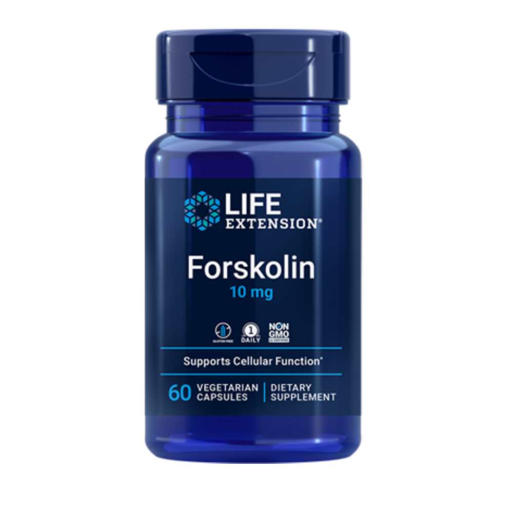 Life Extension Forskolin 10 Mg – 60 Vegetarian Capsules