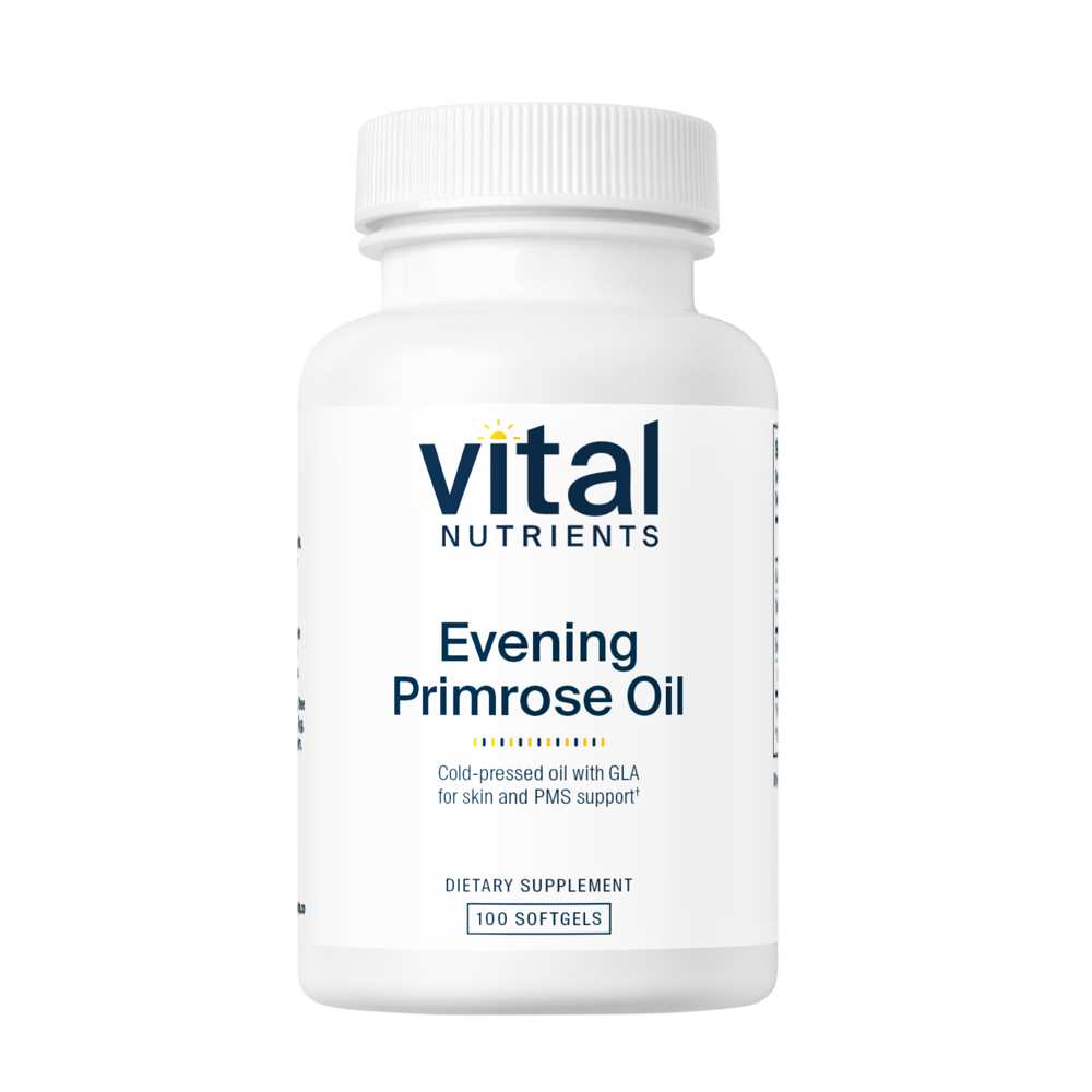 Vital Nutrients Evening Primrose Oil 1000 - Gla 76mg 100 Softgels