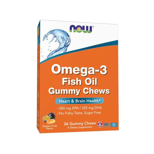 Now Foods Omega-3 Fish Oil Gummy Chews 36 Gummies