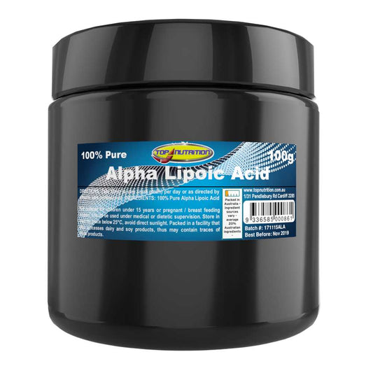 Top Nutrition Ala (alpha Lipoic Acid) 100g