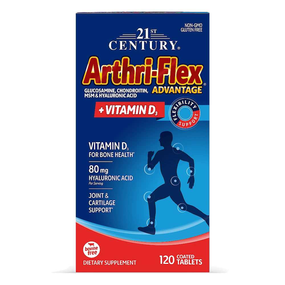 21st Century Arthri-Flex® Advantage Plus Vitamin D3 120 Tabs