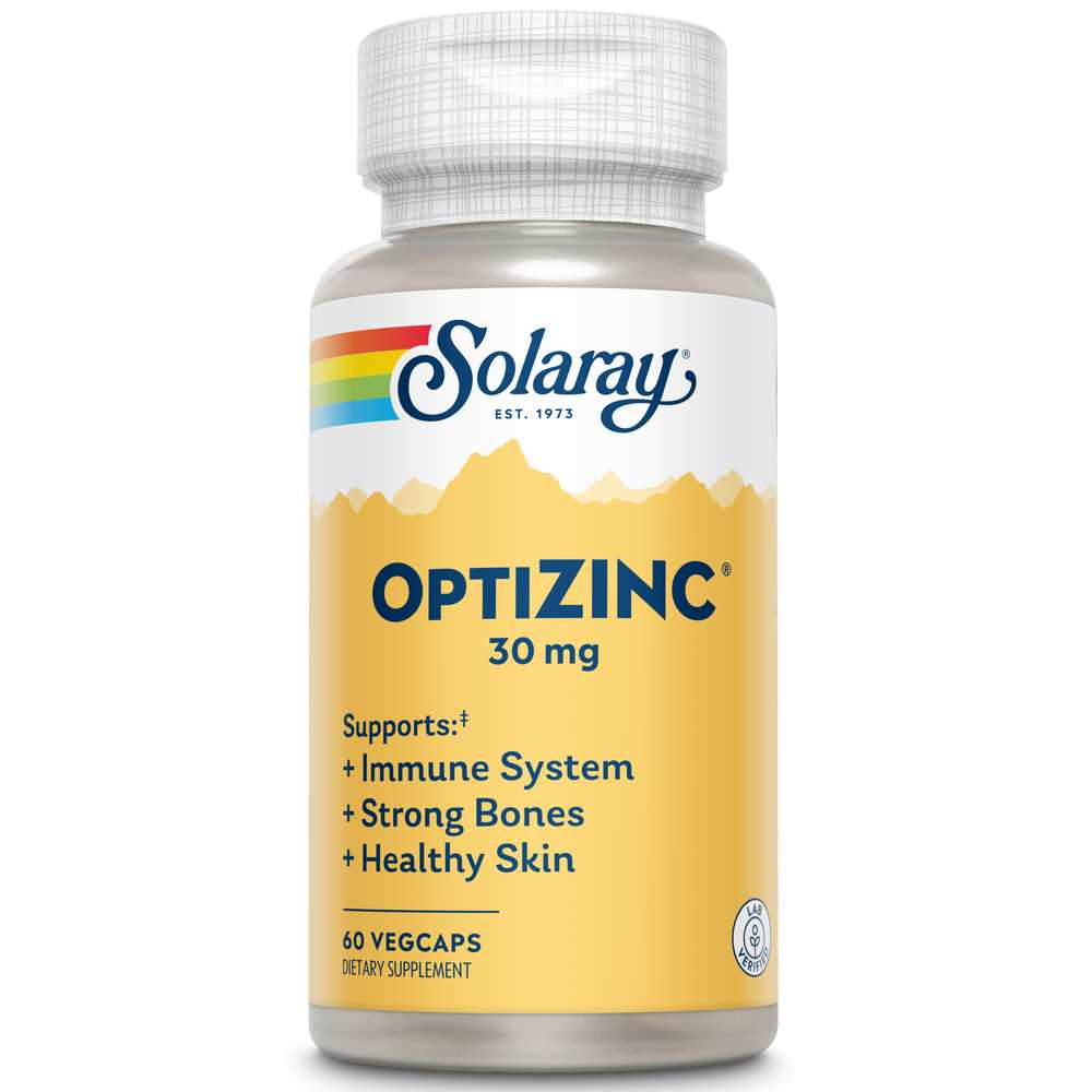 Solaray Opti Zinc 30mg 60 Caps