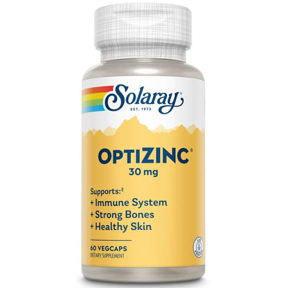 Solaray Opti Zinc 30mg 60 Caps