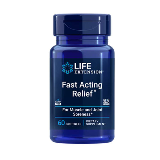Life Extension Fast-Acting Relief – 60 Softgels