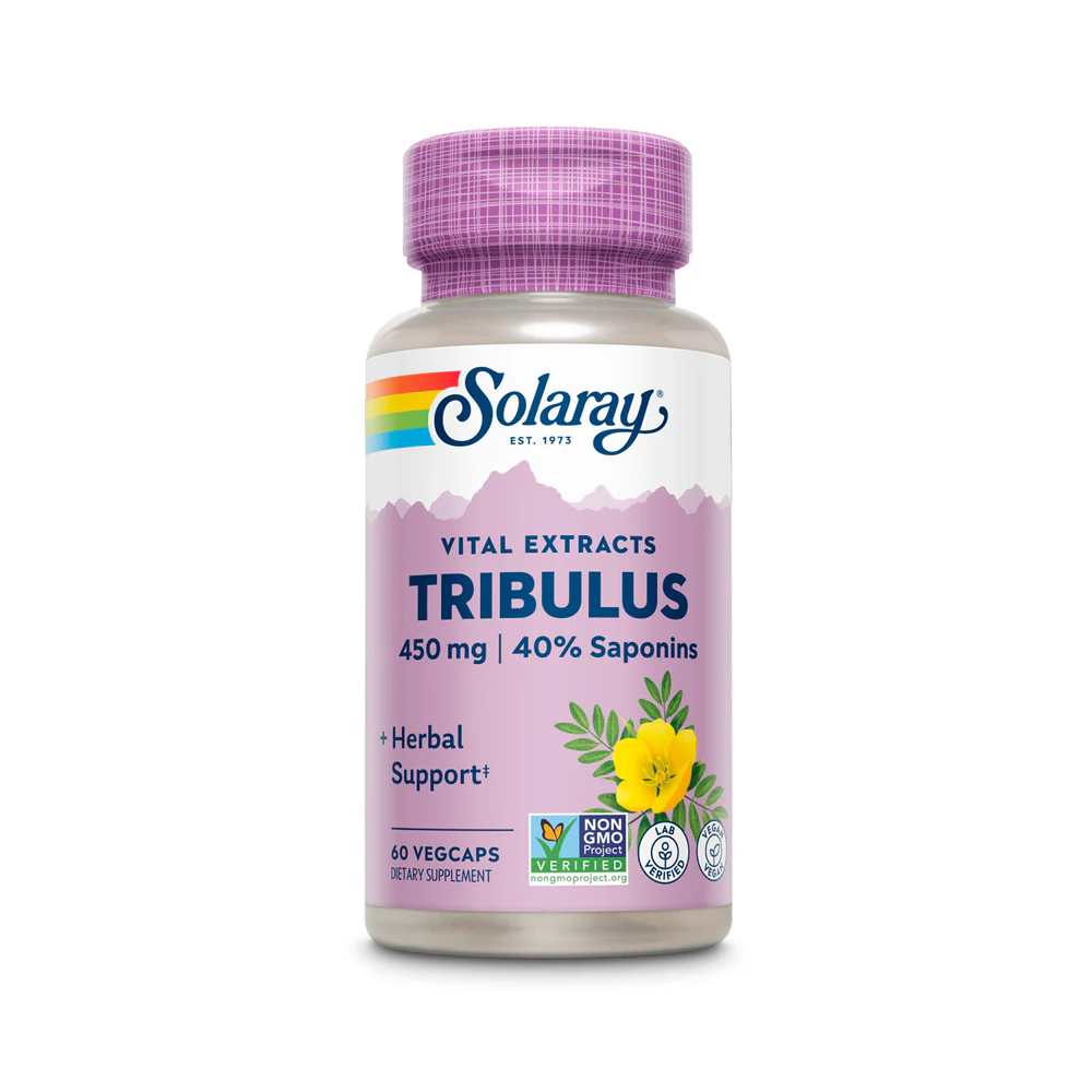 Solaray Tribulus Fruit Extract 450mg 60 Caps