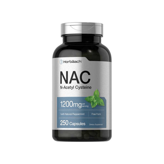 Horbäach Nac 1200mg per Serving | 250 Capsules