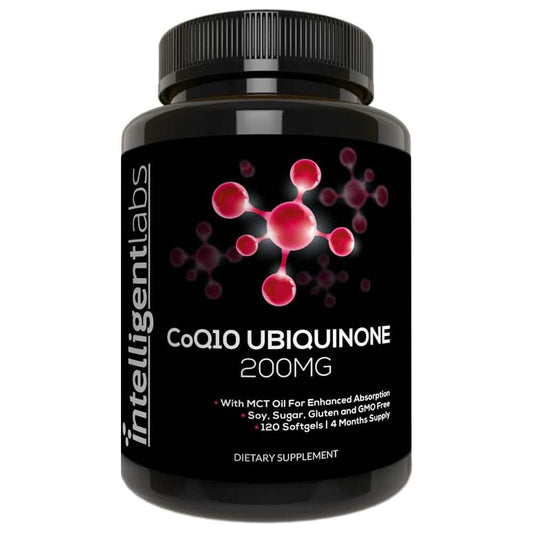 Intelligent Labs CoQ10 Ubiquinone 200mg 120 Softgels