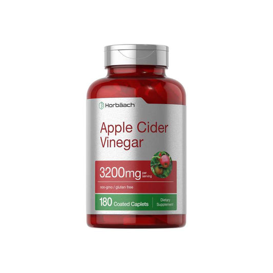 Horbäach Apple Cider Vinegar 3200mg per Serving | 180 Tablets