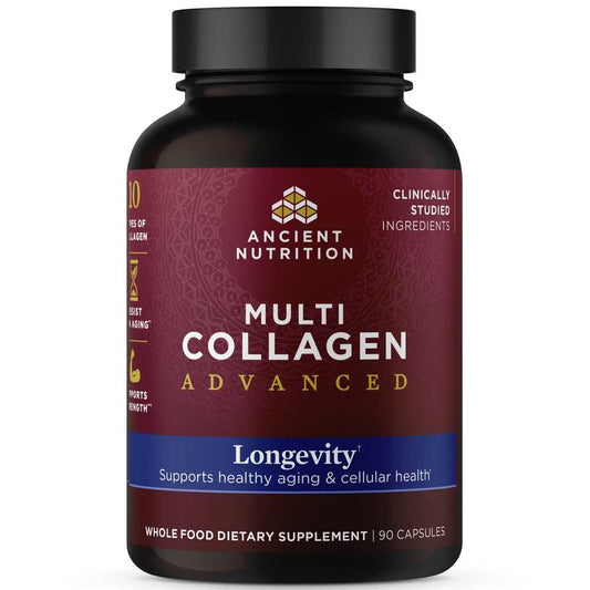 Ancient Nutrition Multi Collagen Advanced Longevity† 90 caps