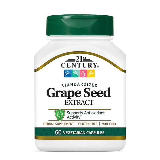21st Century Grape Seed Extract Standardized 60 Caps