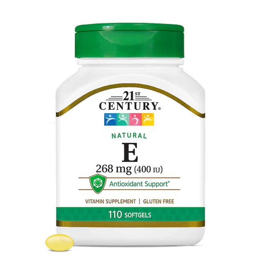 21st Century Natural Vitamin E 268 mg (400 IU) 110 Softgels