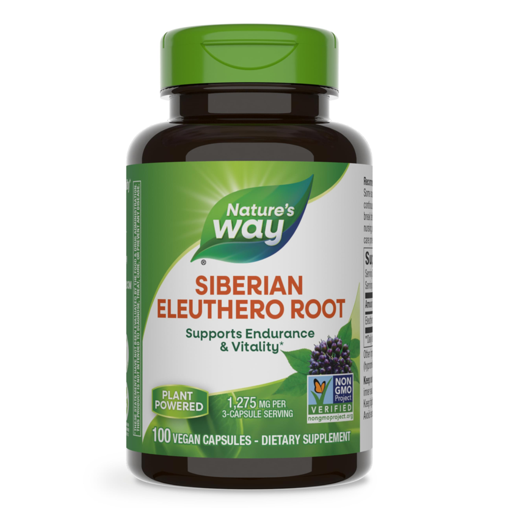 Swanson Siberian Eleuthero Root - Supports Endurance & Vitality