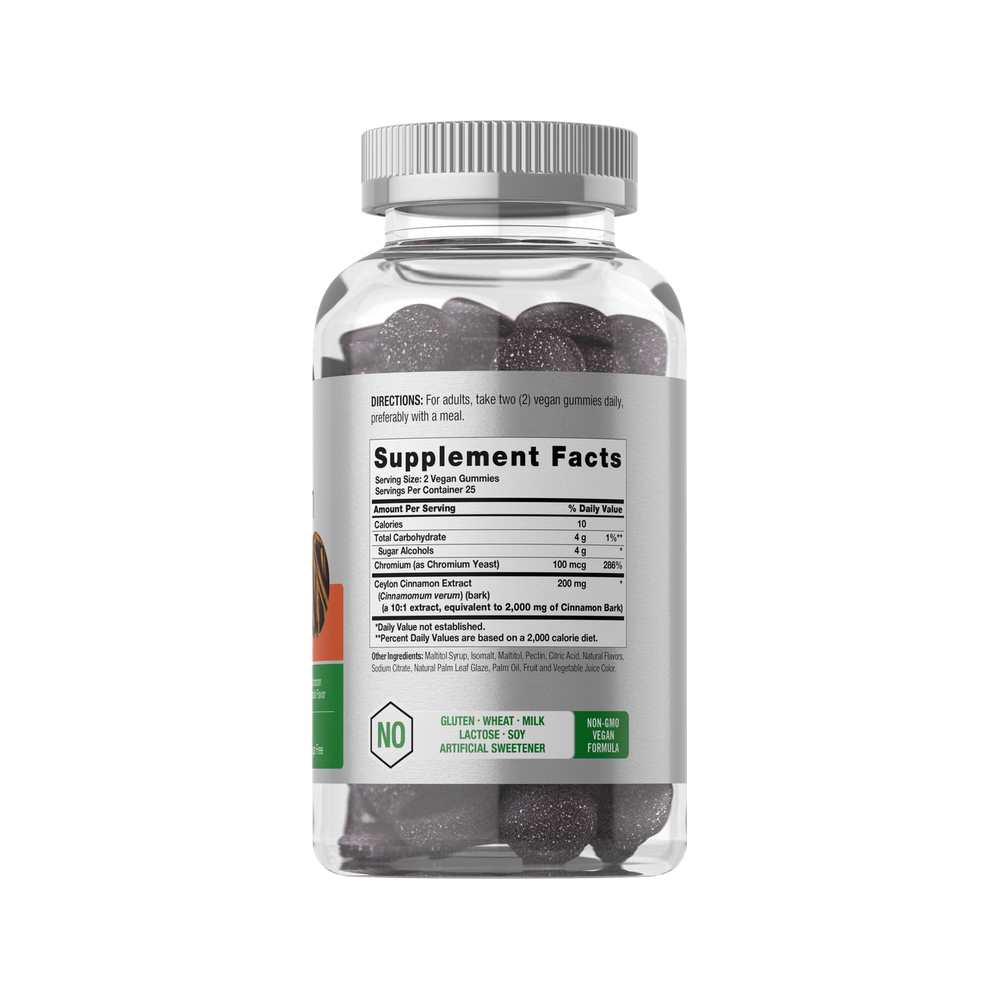 Horbäach Ceylon Cinnamon 2000mg per Serving | 50 Gummies