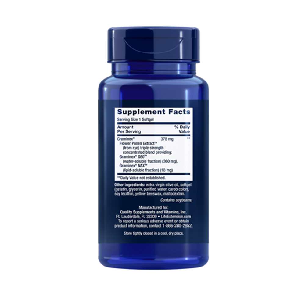 Life Extension Triple Strength Prosta Pollen™ 30 Softgels