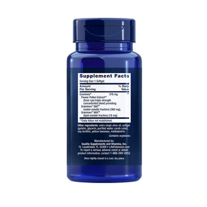 Life Extension Triple Strength Prosta Pollen™ 30 Softgels