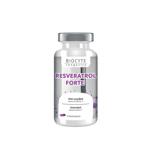 BIOCYTE LONGEVITY RESVERATROL FORTE 30 CAPSULES