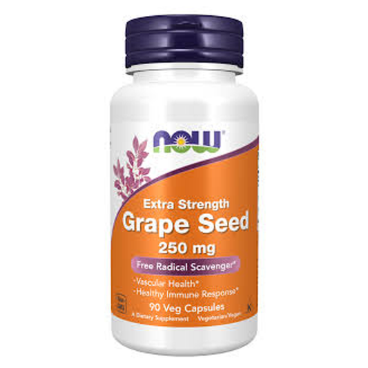 Grape Seed Extract By NOW Foods 200MG Capsules - Vascular Health & Healthy Immune Response