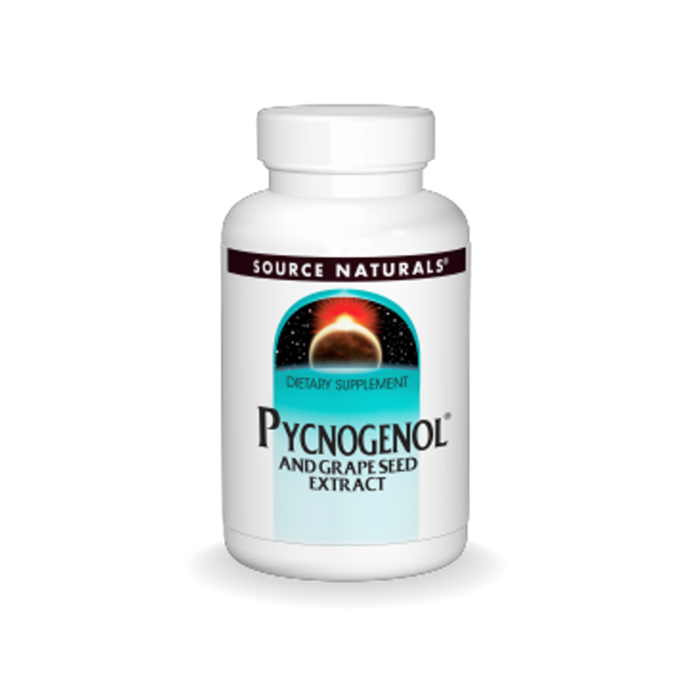 Grape Seed Extract & Pycnogenol By Source Naturals - A Dietary Supplement