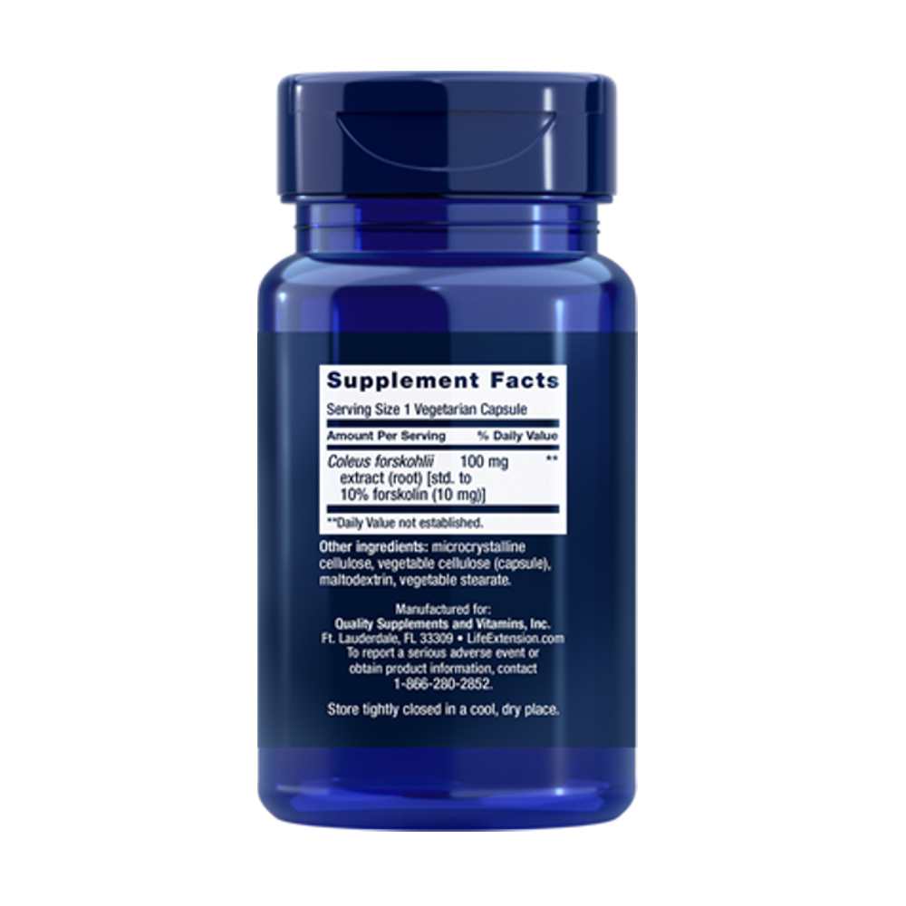 Life Extension Forskolin 10 Mg – 60 Vegetarian Capsules